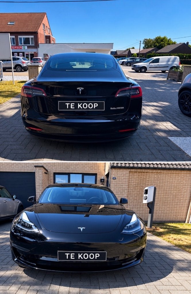 Tesla model 3 performance 2023 facelift, Auto's, Automaat, Zwart, Leder, Elektrisch