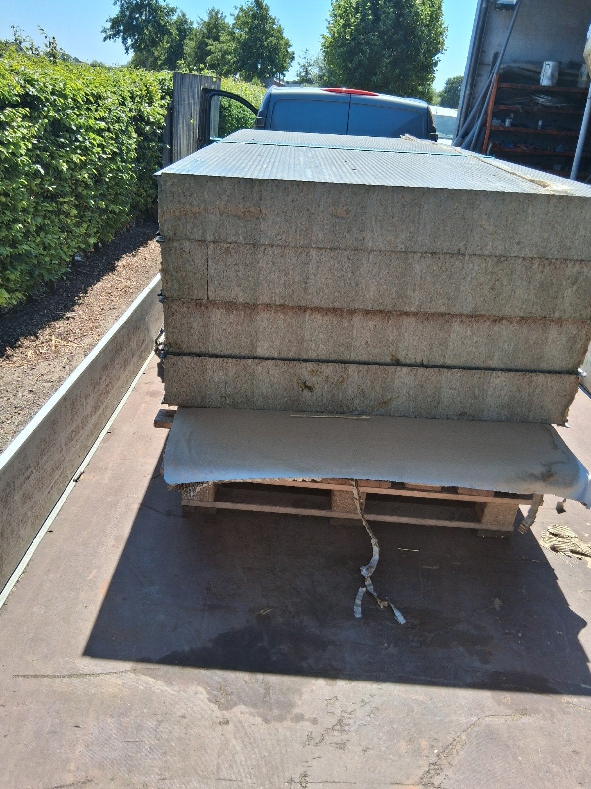brandwerende sandwichpanelen, Doe-het-zelf en Bouw, Ophalen, Zo goed als nieuw, Overige materialen, 100 mm of meer