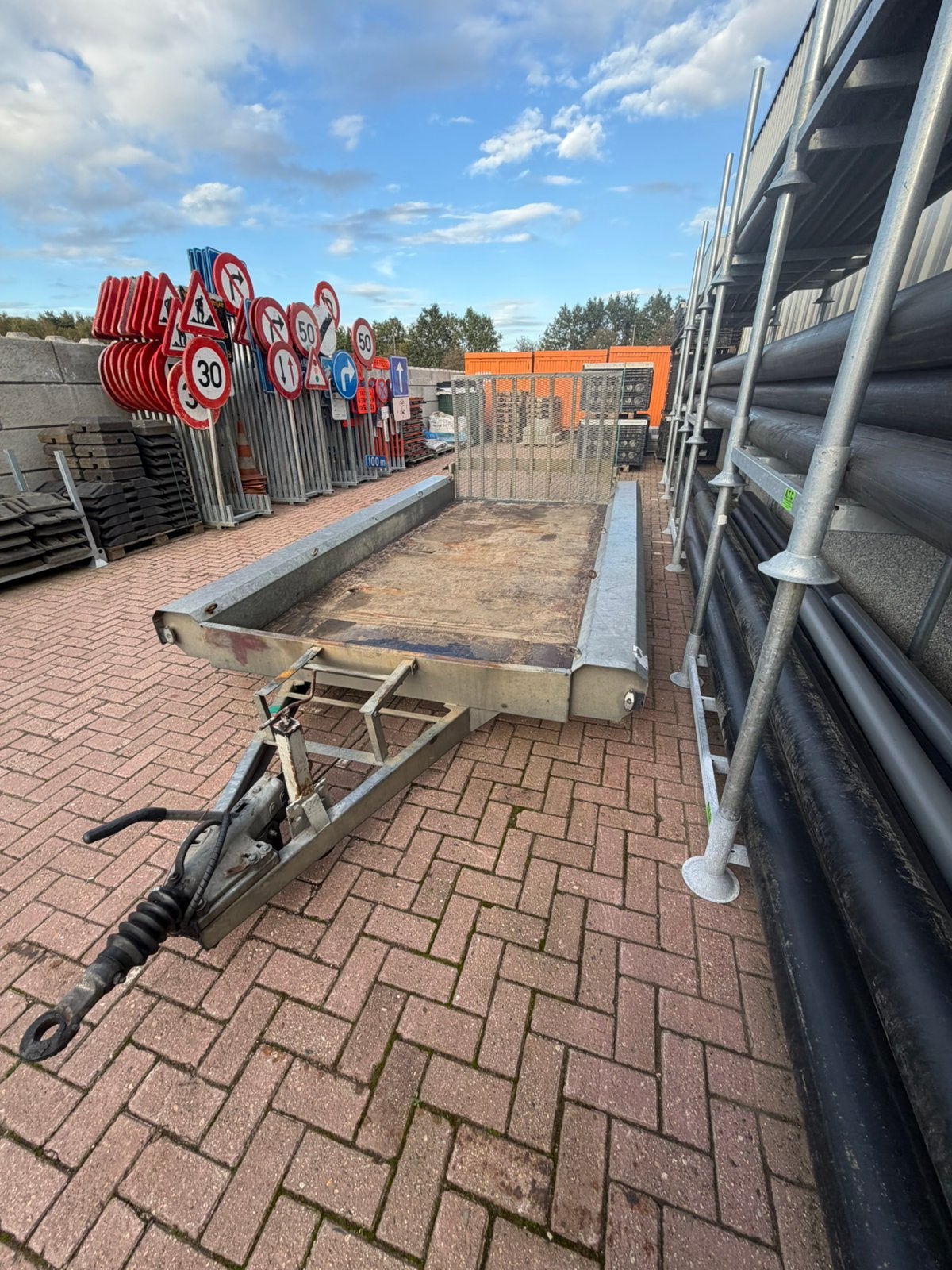 Remork 3,5 laadvermogen te koop, Enlèvement