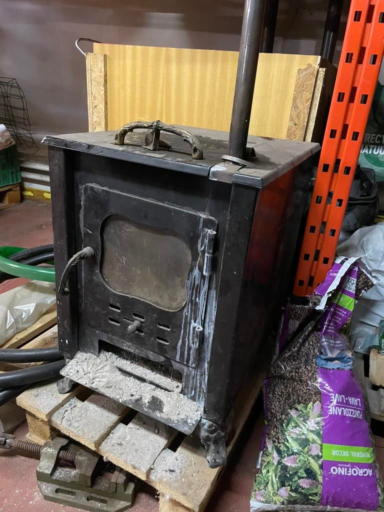 Kachel, Huis en Inrichting, Kachels, Ophalen, Zo goed als nieuw, Houtkachel