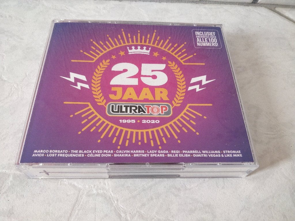25 Jaar ultratop 1995-2020, Enlèvement ou Envoi, Comprend un livret, Coffret, Pop