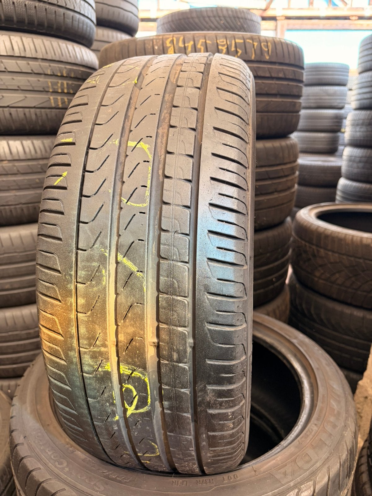 225 45r17 pirelli avec montage et équilibrage, Autos : Pièces & Accessoires, Enlèvement, Utilisé