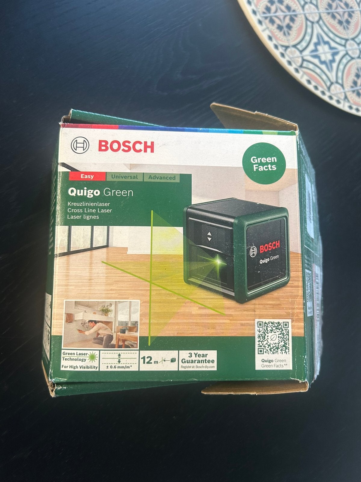 Bosch kruislijnlaser, Ophalen of Verzenden, Zo goed als nieuw