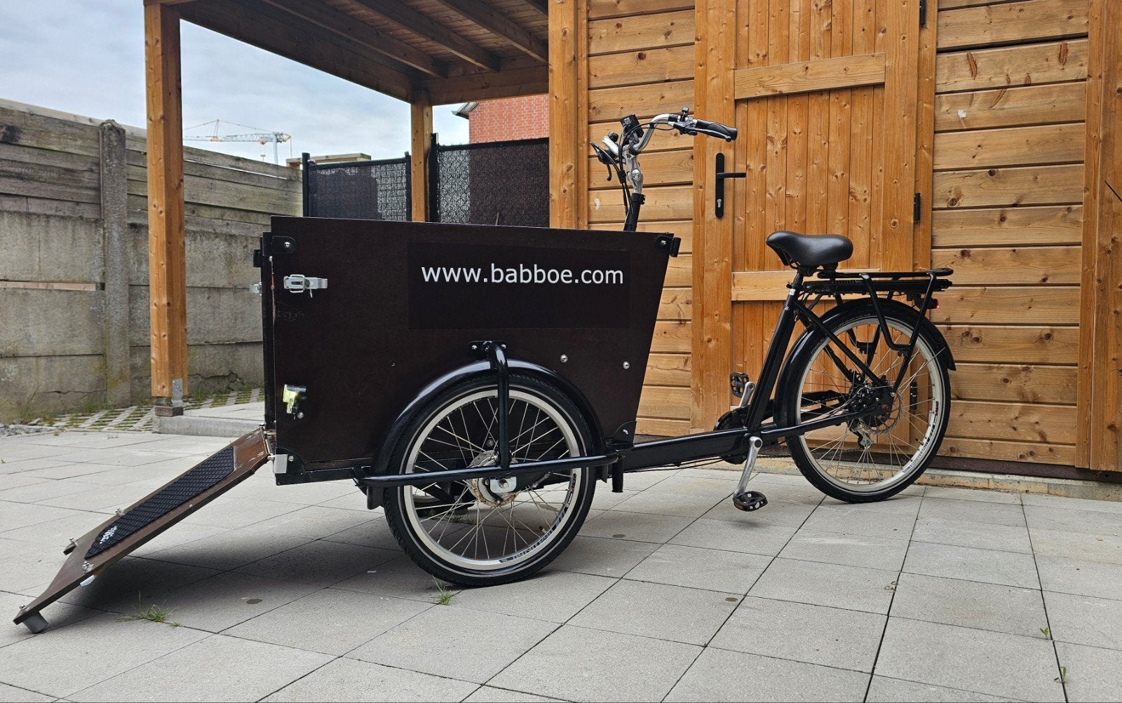 Elektrische bakfiets BABBOE Dog frame GEKEURD. Top staat, Ophalen, Zo goed als nieuw, Elektrisch