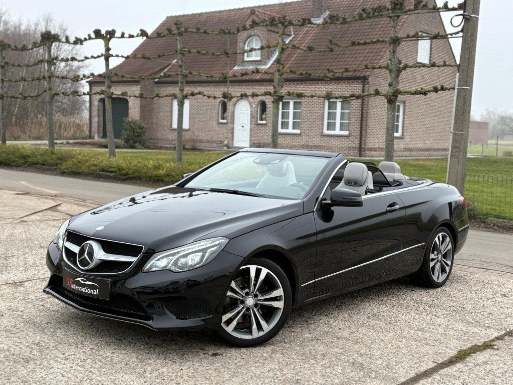 Mercedes E220 CDI CABRIO Facelift Automaat Navi Euro6, Auto's, Automaat, Euro 6, Cabriolet, Bedrijf