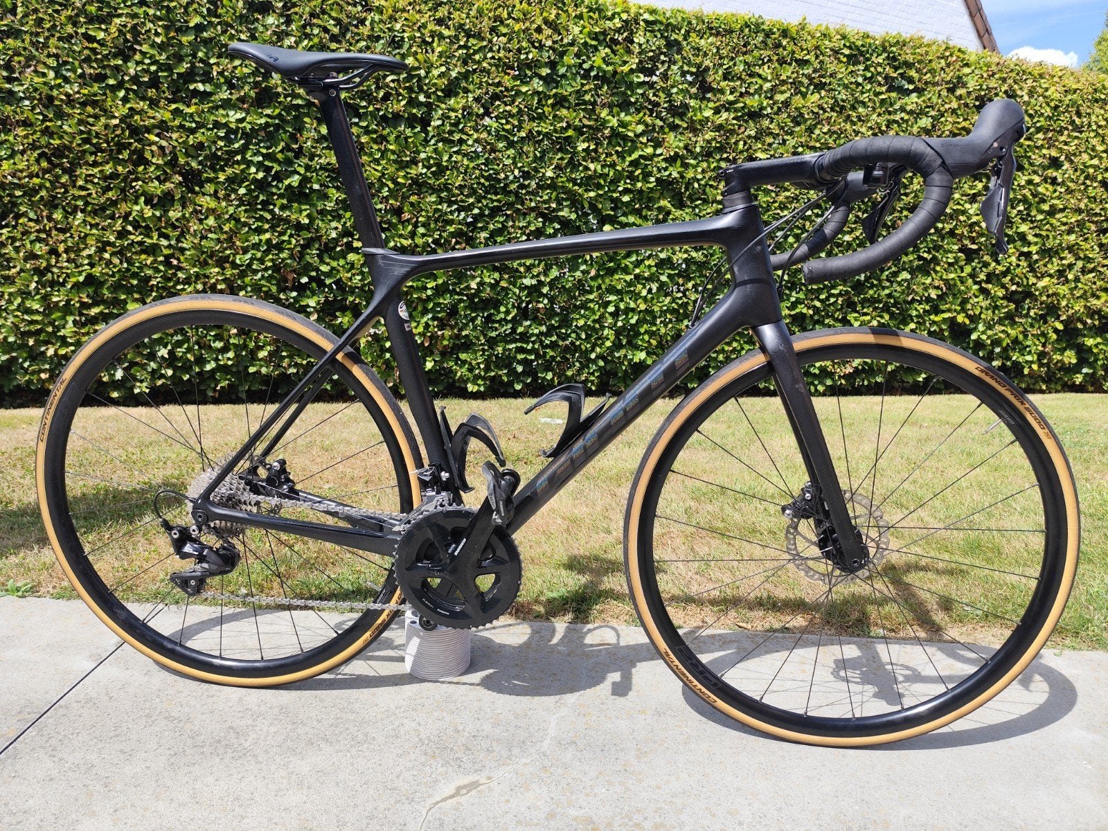 GIANT TCR ADVANCED 2 ML DISC ZWART, Fietsen en Brommers, Fietsen | Racefietsen, Gebruikt, Carbon, Heren, Meer dan 20 versnellingen
