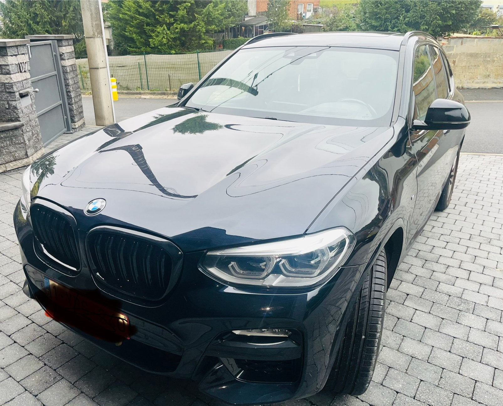 BMW X3-XDrvive-Pack M- toit panoramique, Cuir, Volant multifonction, Noir, 5 portes