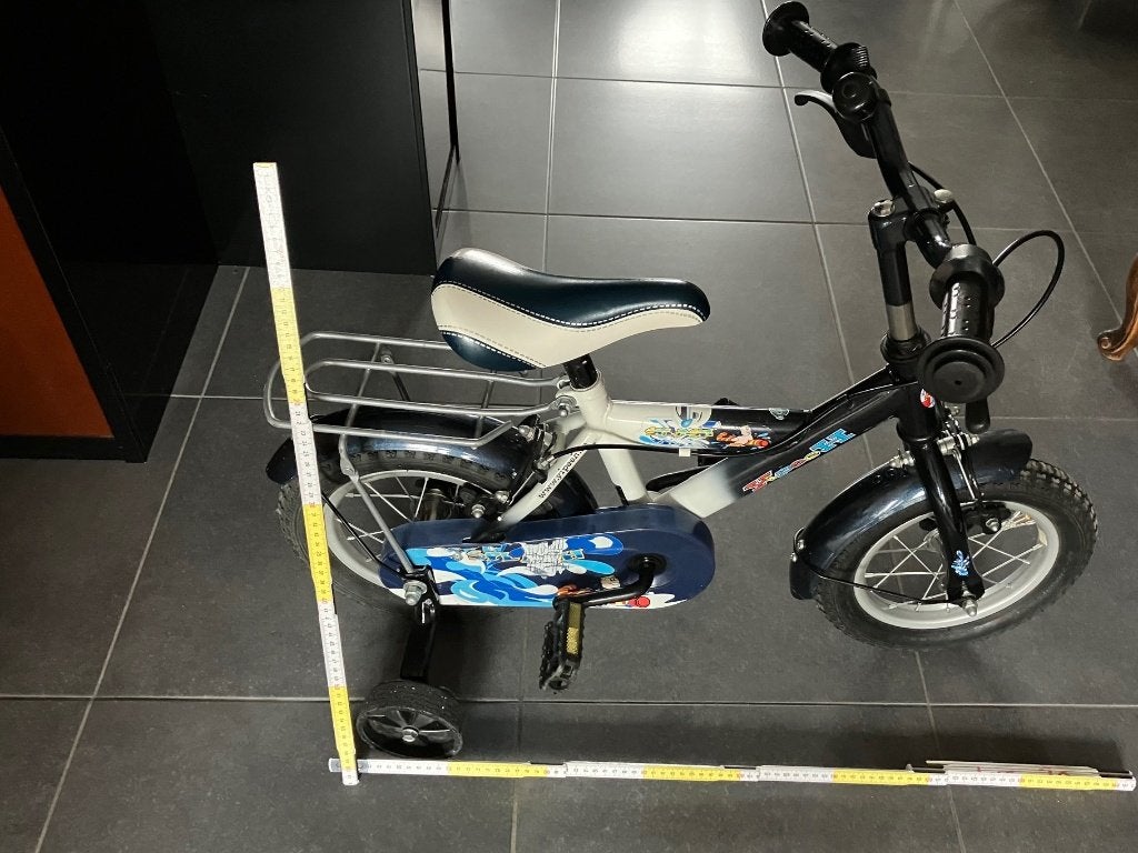 Kinderfiets, Ophalen, Gebruikt, Minder dan 16 inch, Zijwieltjes