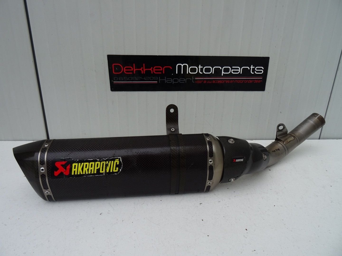Akrapovic Hexanogal Carbon Demper Kawasaki Z800E 2013-2016, Motos, Pièces | Kawasaki, Utilisé, Enlèvement ou Envoi