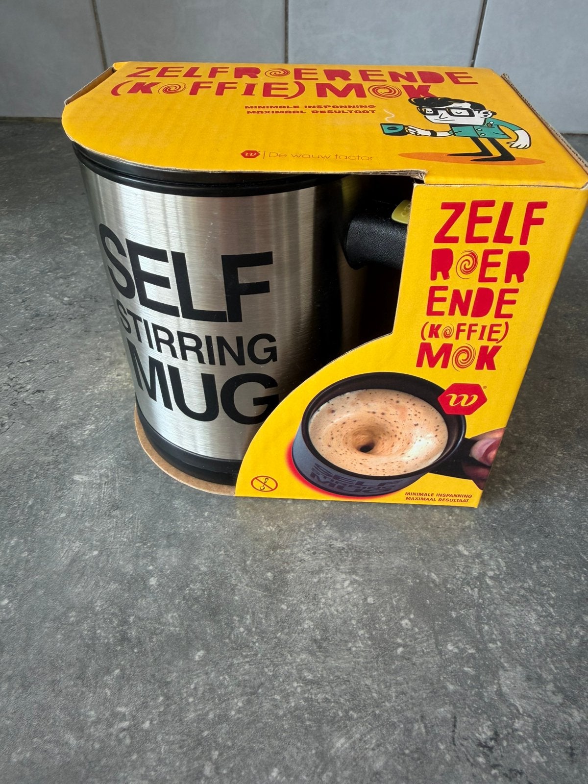 À agitation automatique (tasse à café), Enlèvement, Neuf