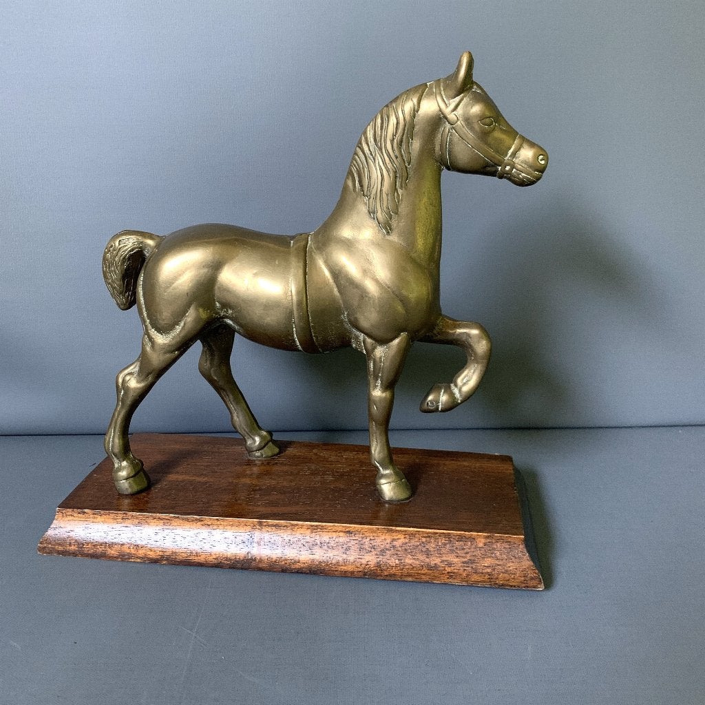 Vintage Arabisch Paard messing, Enlèvement ou Envoi, Cuivre