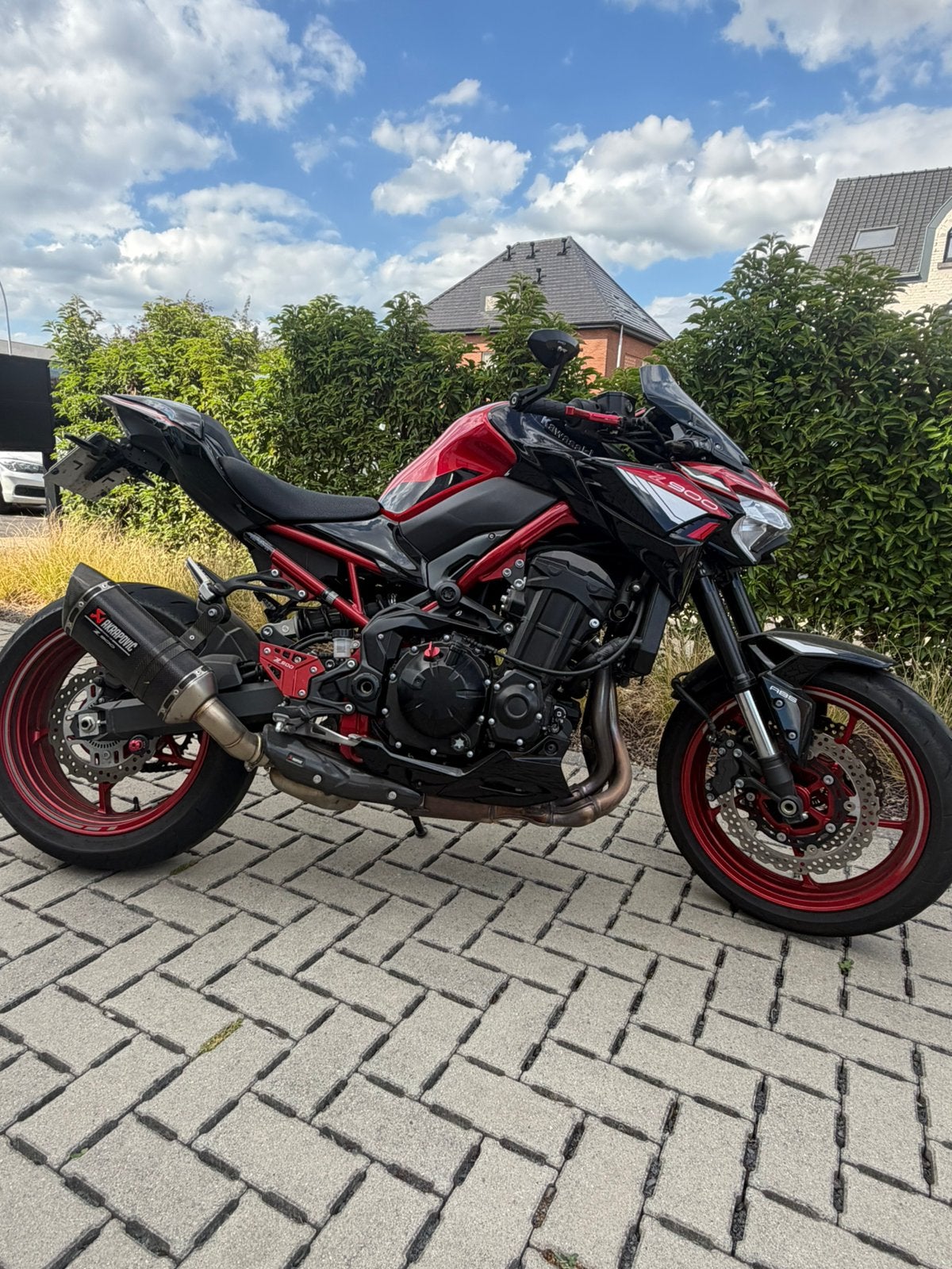 Z900 performance NIEUWSTAAT 4500KM, Motoren, Motoren | Kawasaki, 4 cilinders, Motorrijbewijs A, Gebruikt, Particulier