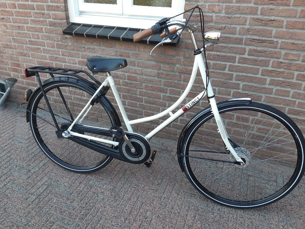 mooie omafiets met 3 versnellingen, 28 inch, Ophalen, Terugtraprem, Handrem, 53 tot 56 cm