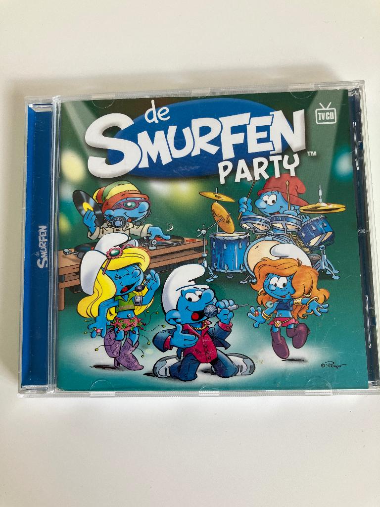 CD de smurfen party, Ophalen of Verzenden, Gebruikt
