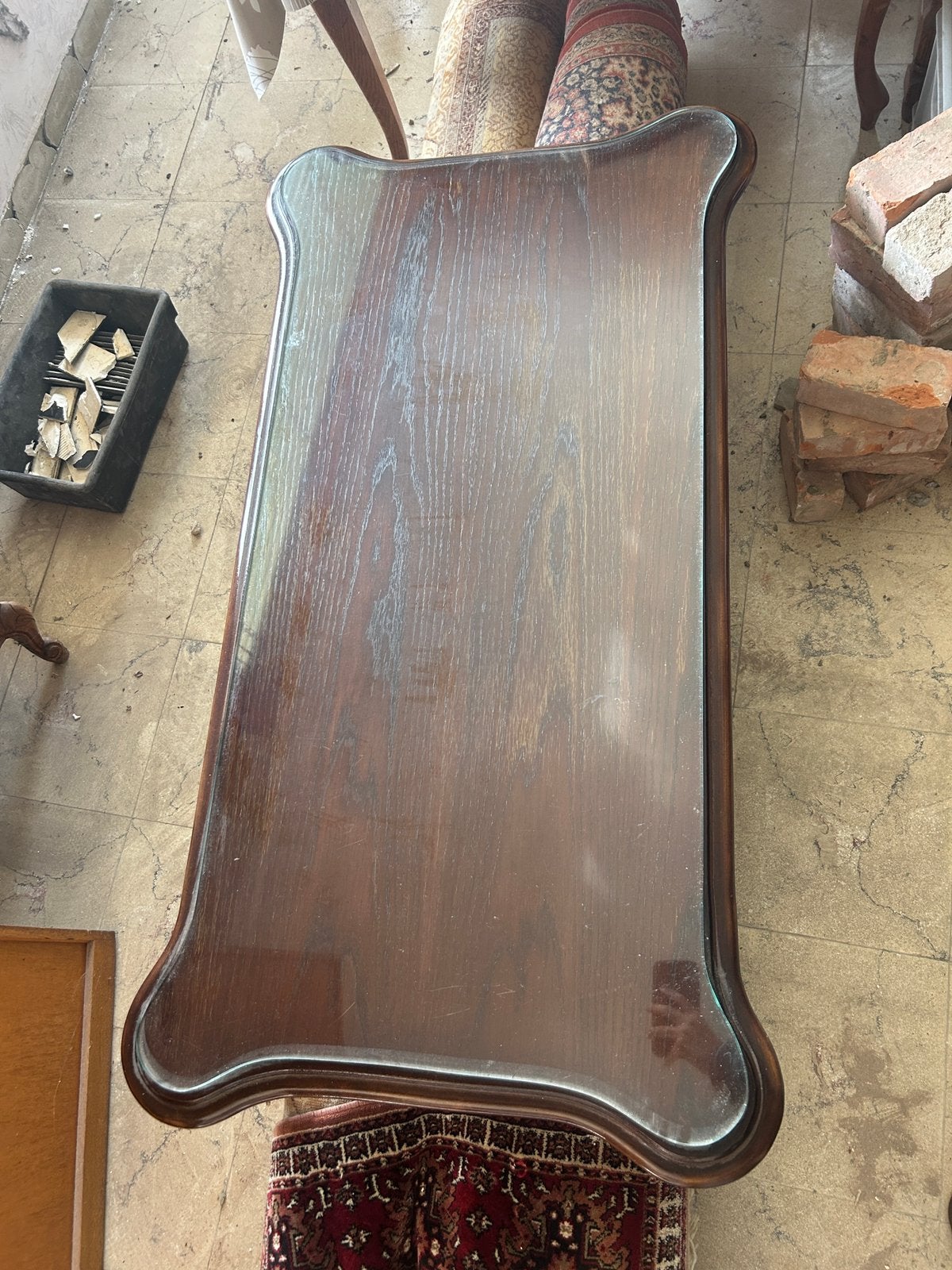 Salontafel, Ophalen, Gebruikt, 100 tot 150 cm, Vintage