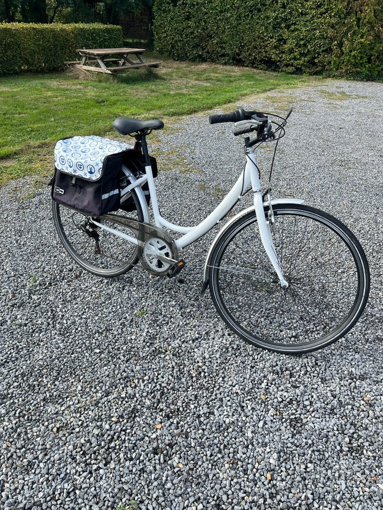 Witte damesfiets, Fietsen en Brommers, Minder dan 47 cm, Ophalen, Gebruikt, Versnellingen
