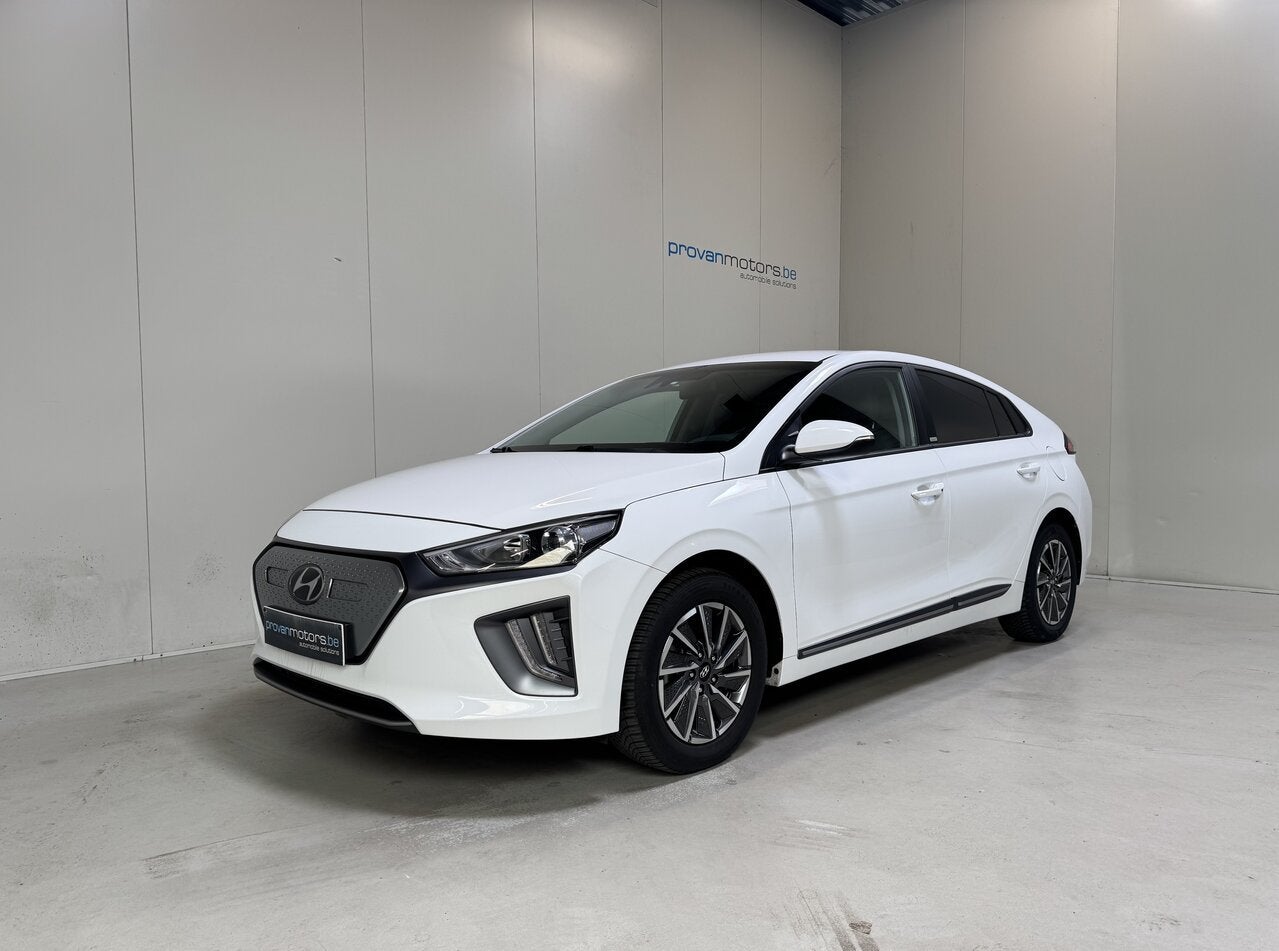 Hyundai Ioniq Elektrisch - Airco - GPS - Topstaat!, Auto's, Hyundai, 4 deurs, Wit, https://public.car-pass.be/vhr/7ad66f58-011f-4e71-b1a5-85919953b75a