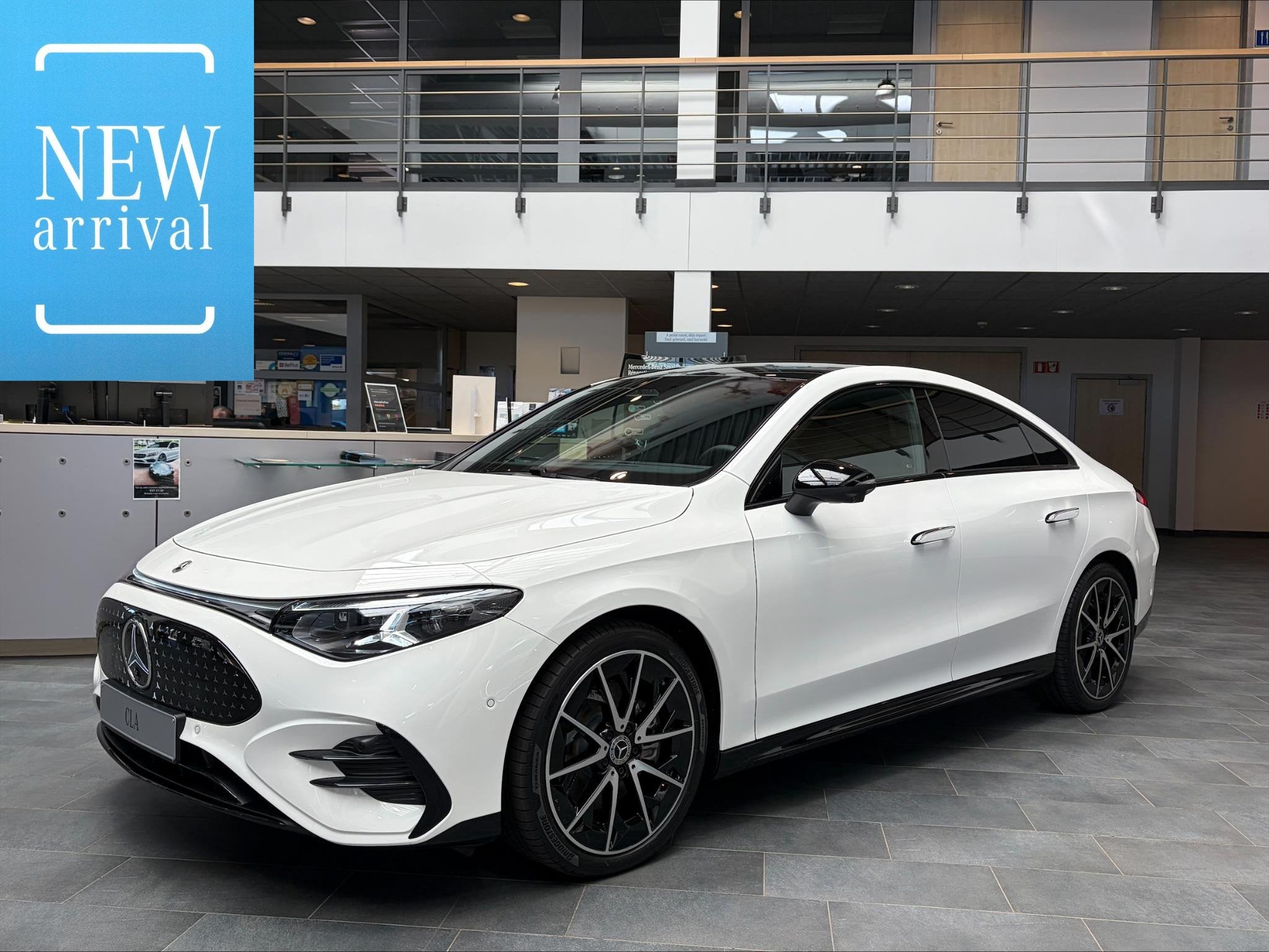 Mercedes-Benz CLA CLA 250+ AMG Line Nieuwe wagen DOS 8984, Auto's, Automaat, Zwart, Wit, Nieuw