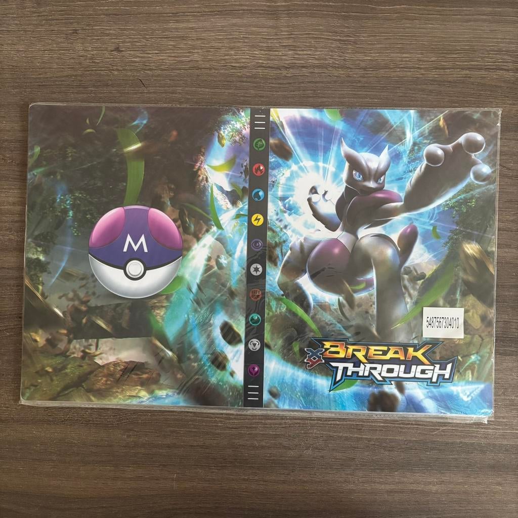 Pokemon verzamelmap - 9 pocket - album map - 320 cards, Ophalen of Verzenden, Nieuw, Overige typen, Foil