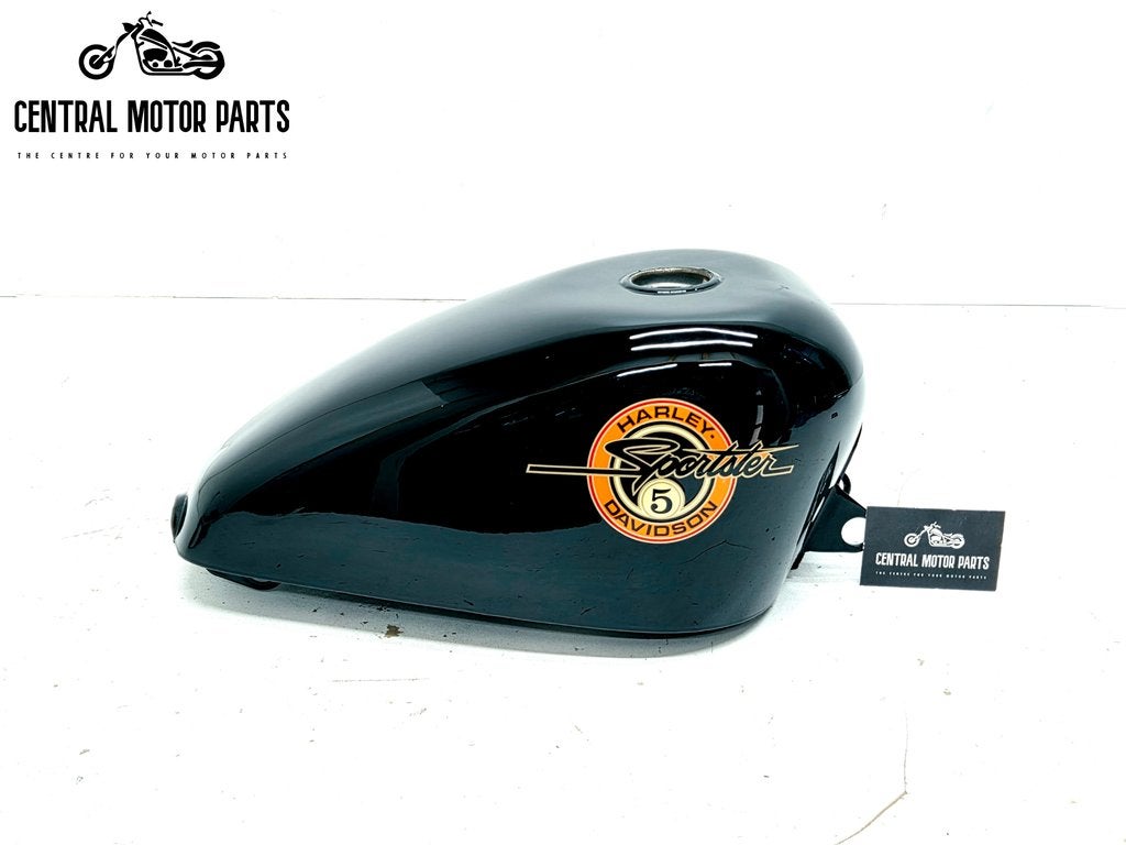 Benzine Tank Sportster XL 883 1992-1994 Vivid Black, Verzenden, Gebruikt