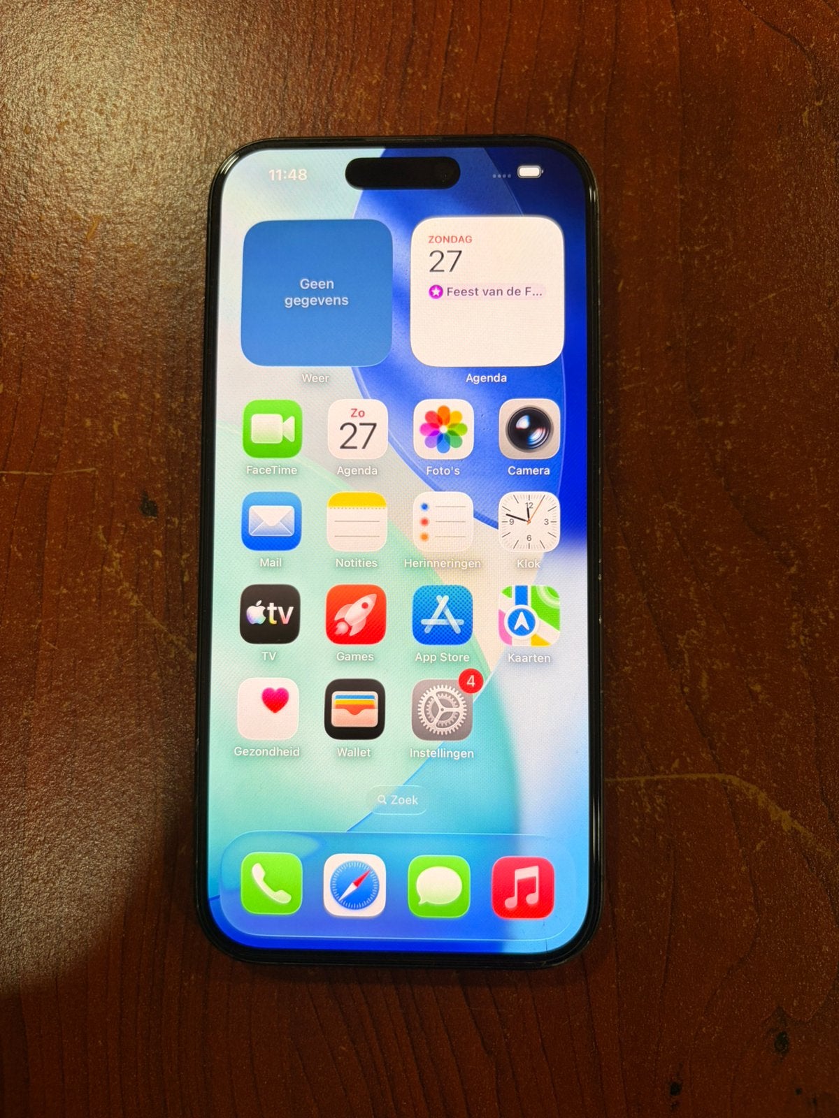 iPhone 15 pro - Batterie à 100 %, 128 GB, Reconditionné, Sans abonnement, Sans simlock