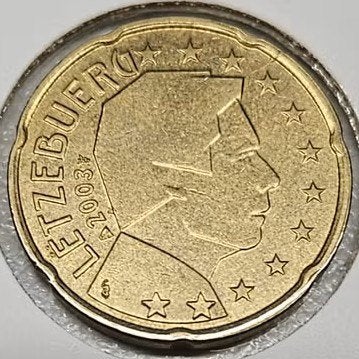 Luxembourg : 20 cents d'euro 2003 KM #79 Ref 16951, Timbres & Monnaies, Enlèvement ou Envoi, Luxembourg, 20 centimes, Monnaie en vrac