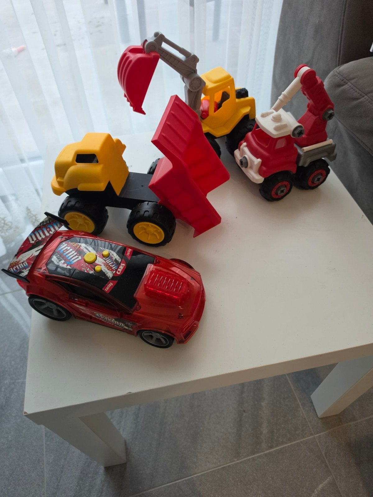 speelgoed graafmachine/ speelgoed auto, Ophalen