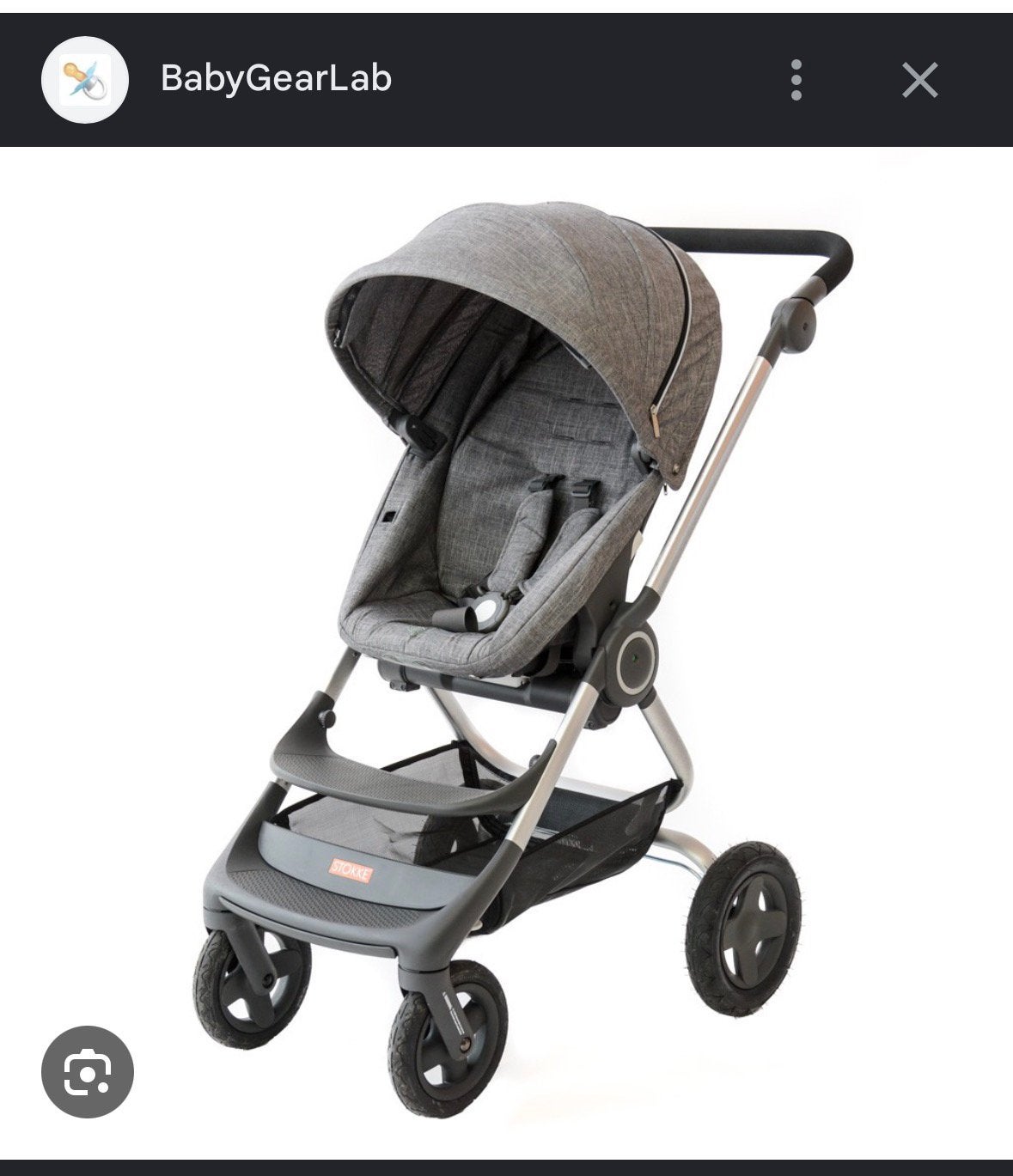 Stokke scoot, Ophalen, Gebruikt