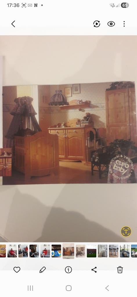 Volledige babykamer, Ophalen