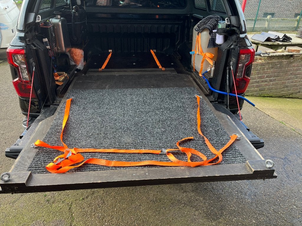 Uitschuifbare vloer voor Ford Ranger, Auto-onderdelen, Ophalen, Gebruikt, Ford