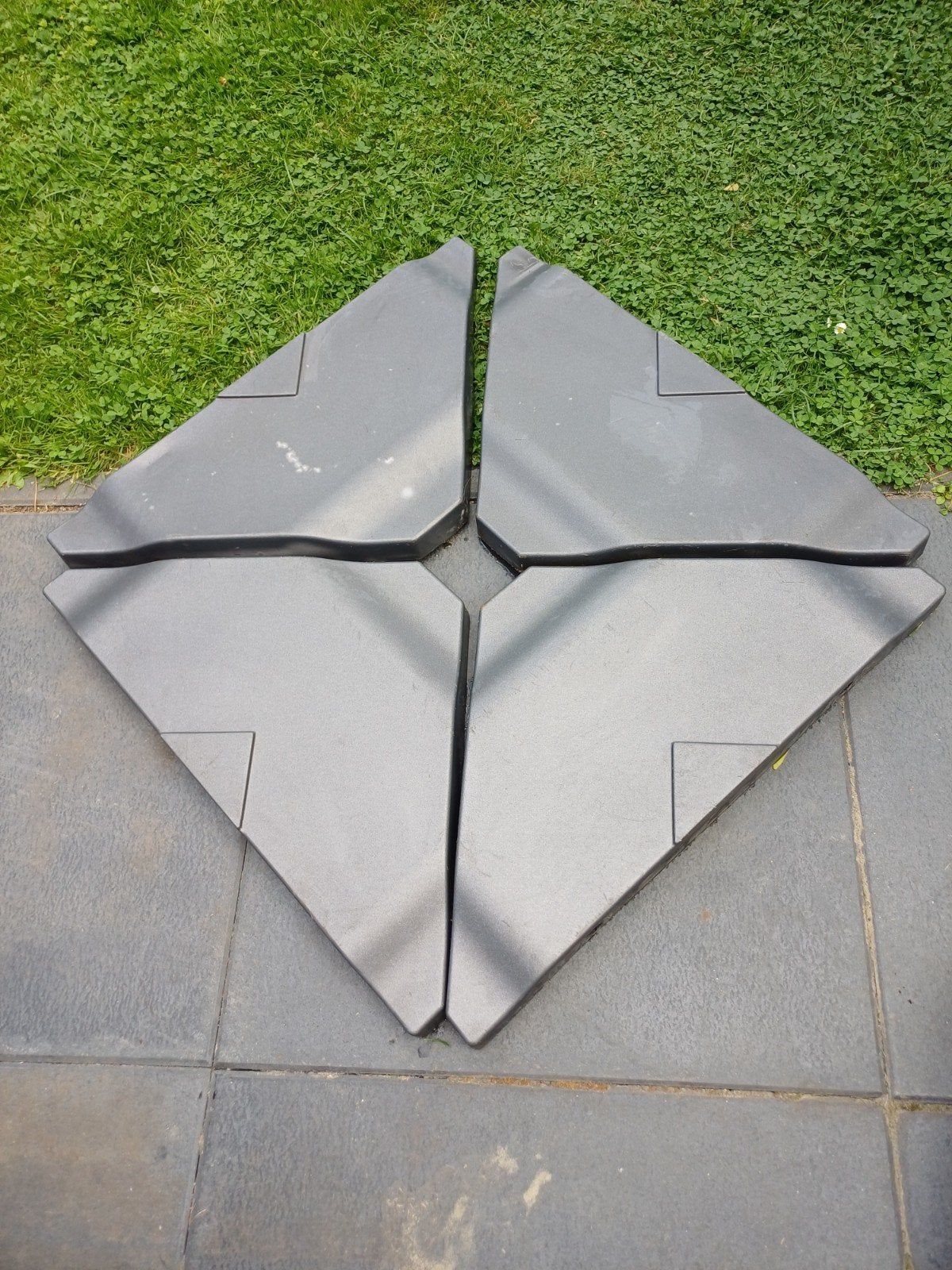4 x tuile de parasol, Enlèvement, Utilisé, Autres types