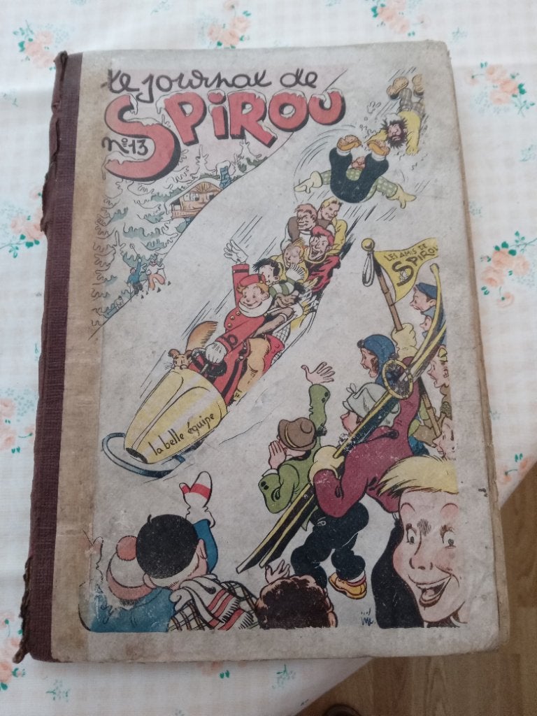 Le journal de Spirou n13 de 1943., Enlèvement ou Envoi, Utilisé