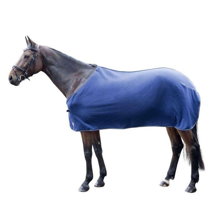 Fleece/cooler deken hkm nieuw, Enlèvement ou Envoi, Couverture, Brun, Polaire