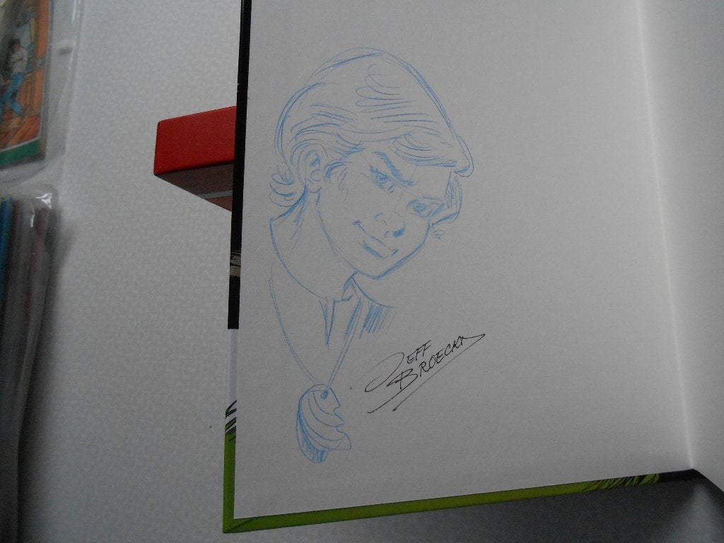 Jeff Broeckx, briljant Dag en Heidi Mozes met tekening. HC., Eén stripboek, Nieuw, Ophalen of Verzenden, Jeff Broeckx