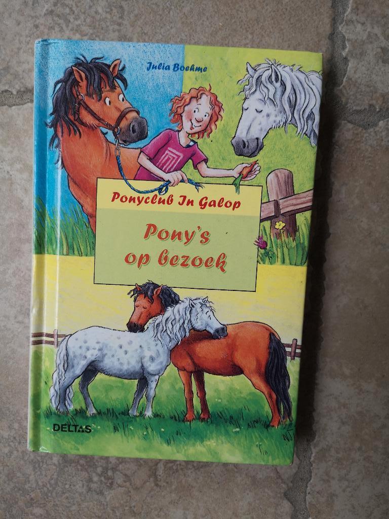 Leesboek Ponyclub : Pony's op bezoek, Ophalen of Verzenden, Zo goed als nieuw