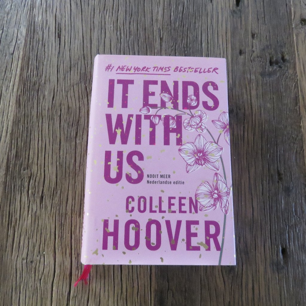 Colleen Hoover It ends with us Nooit meer Nederlandse Editie, Ophalen of Verzenden