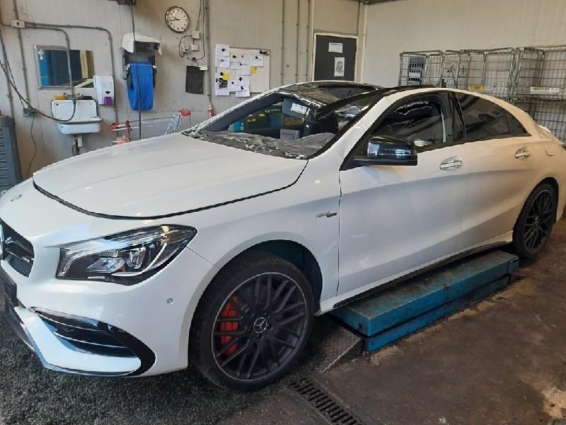 SIDESKIRT LINKS Mercedes-Benz CLA (117.3) (01-2013/03-2019), Gebruikt, Links, Mercedes-Benz