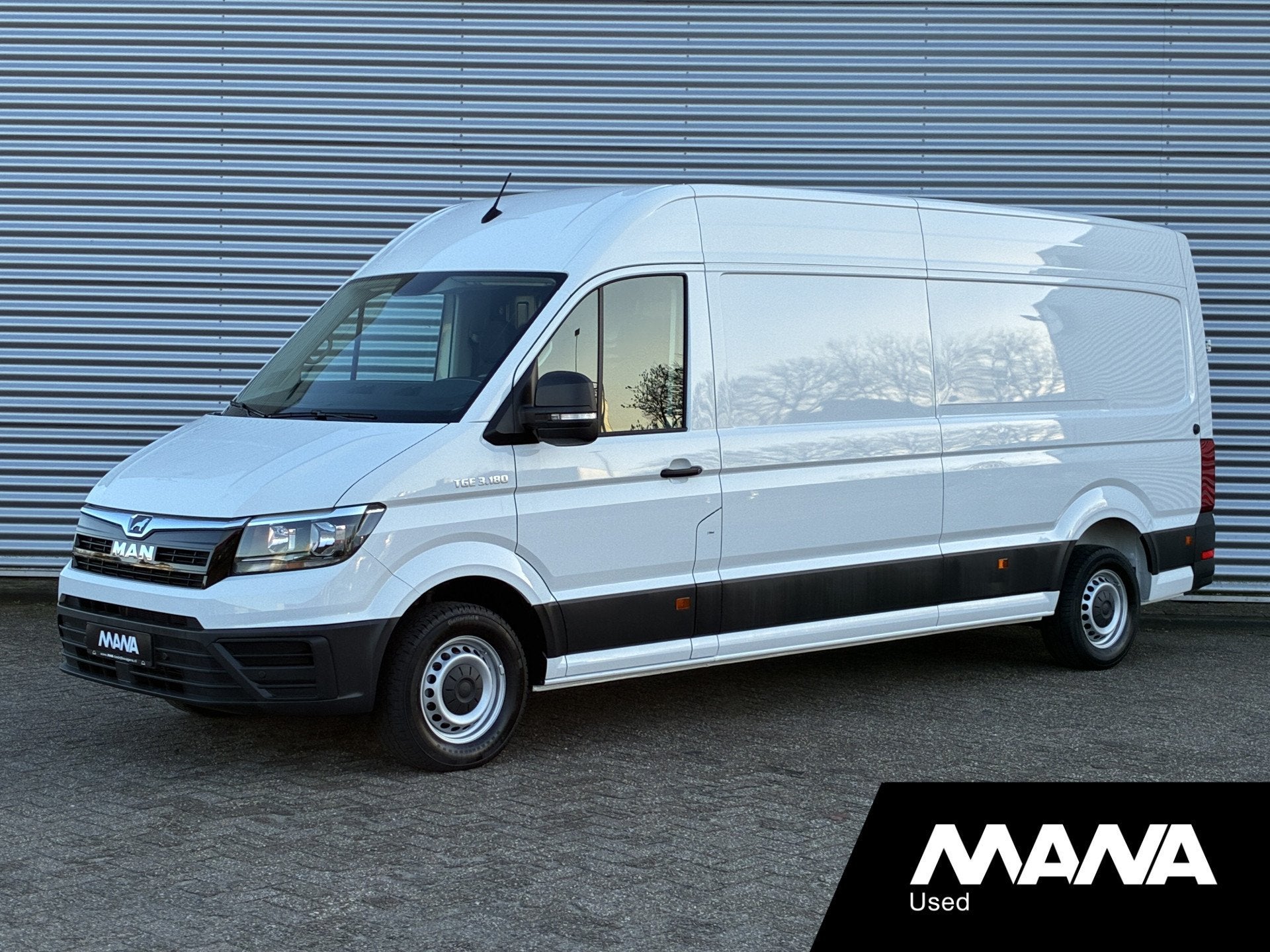 MAN TGE 2.0TDI 3.180 177PK L4H3 Cruise Automaat Camera Airco, Auto's, Stof, Gebruikt, 4 cilinders, MAN