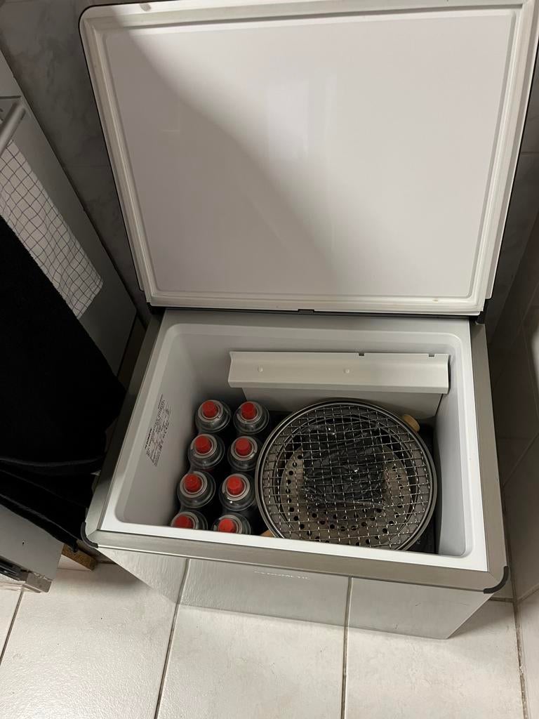 koelbox nieuw met gaspatronen, Ophalen, Zo goed als nieuw
