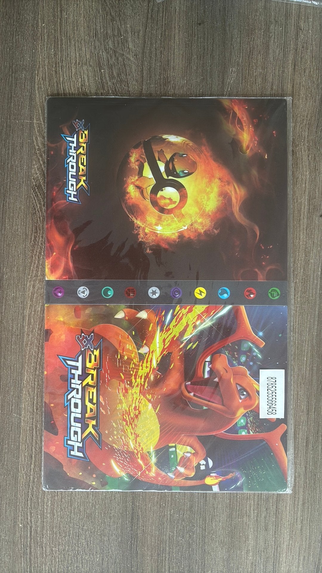 Pokemon charizard verzamelmap 4 pocket album map kaarten, Hobby en Vrije tijd, Ophalen of Verzenden, Nieuw