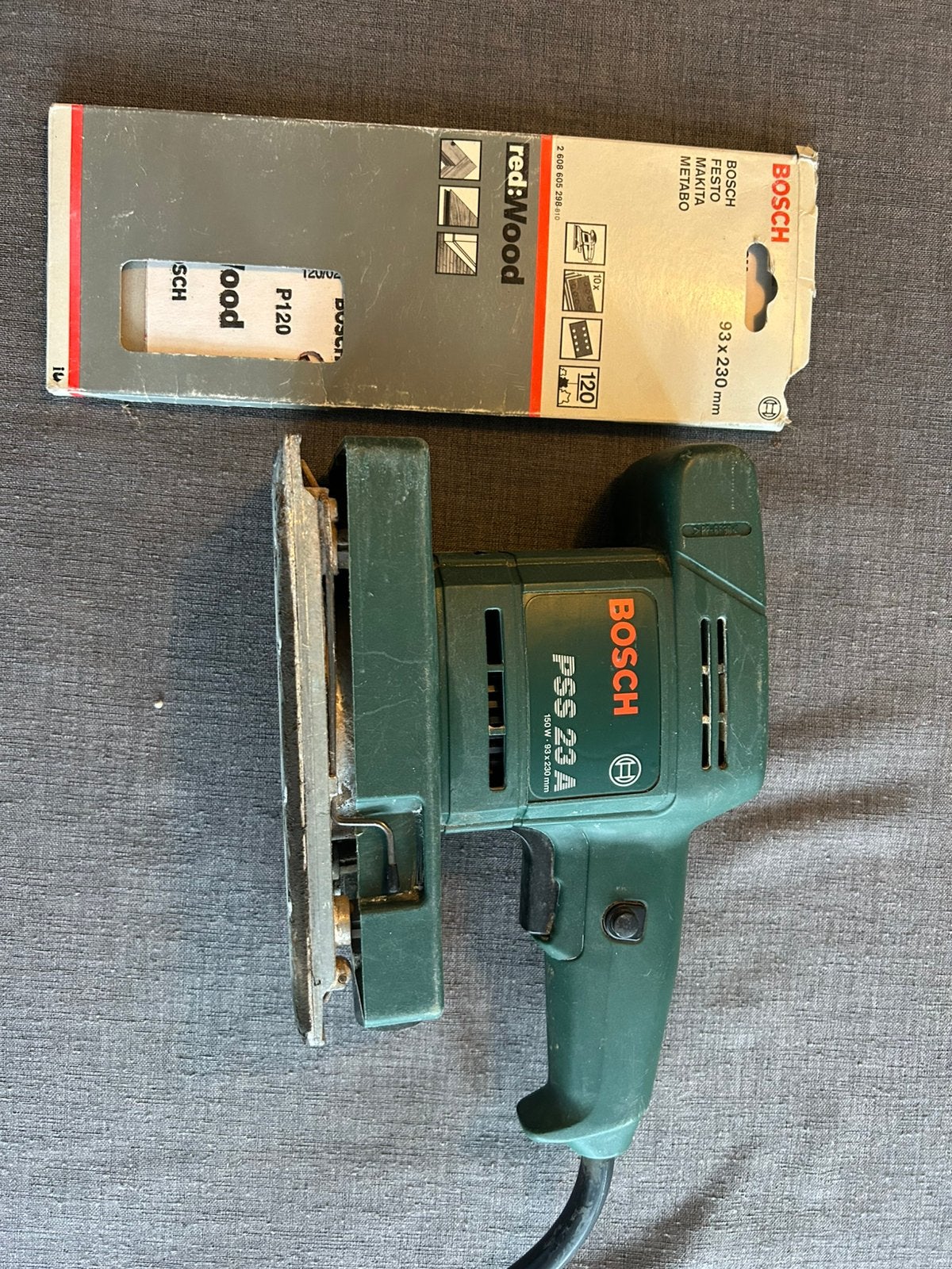 Sander, Bricolage & Construction, Outillage | Ponceuses, Enlèvement, Utilisé, Moins de 600 watts