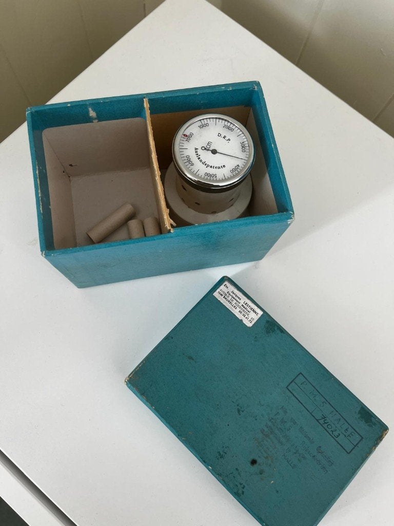 Vintage compact spirometer - jaren 70, Enlèvement ou Envoi