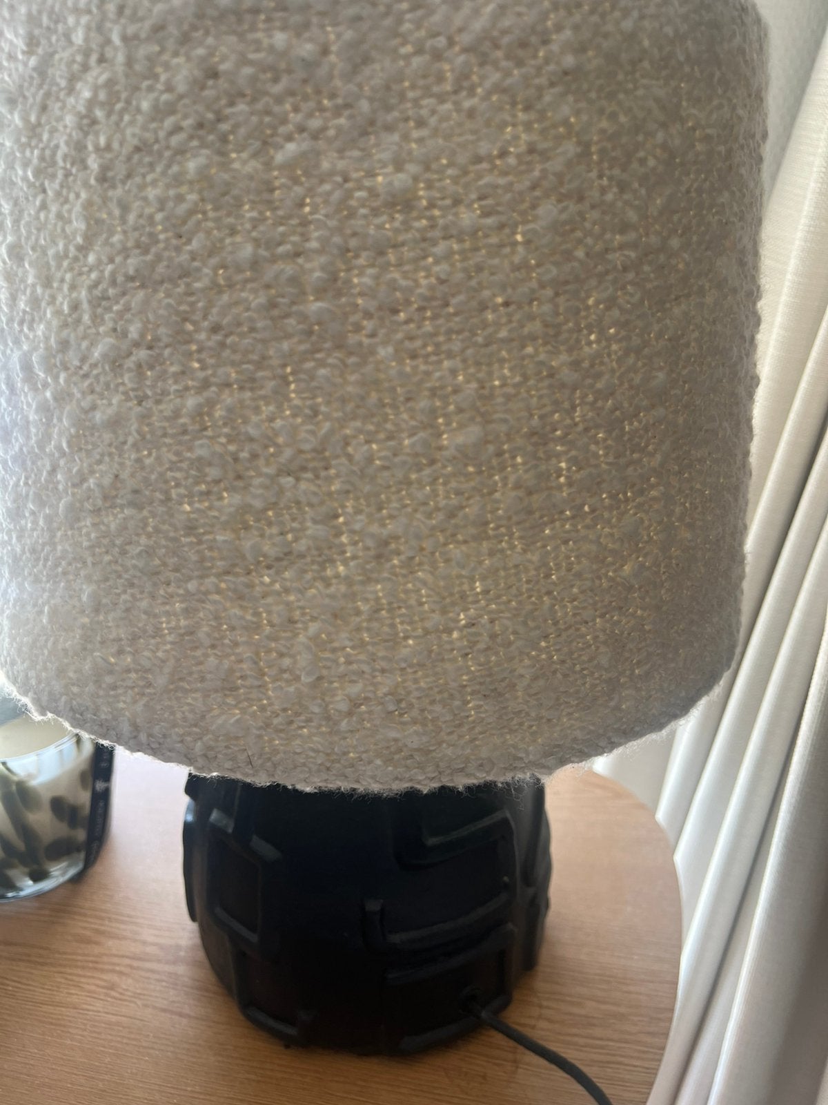 Belle lampe avec étiquette, Enlèvement ou Envoi, 40 cm, Rond, Comme neuf