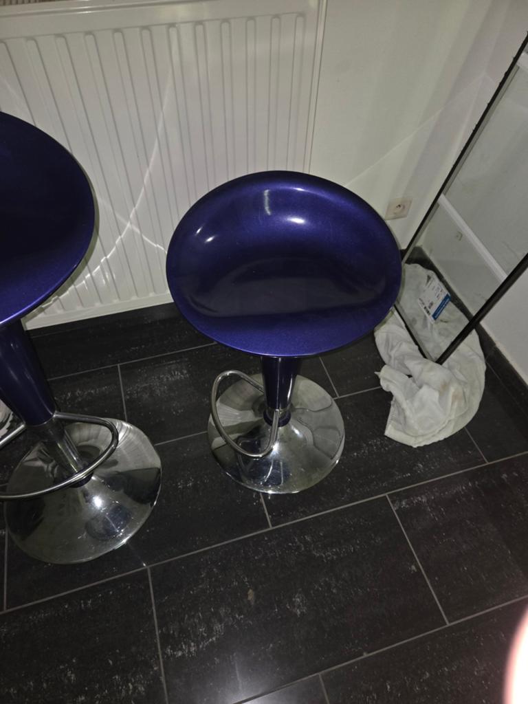 Tabourets de bar vintage, Enlèvement