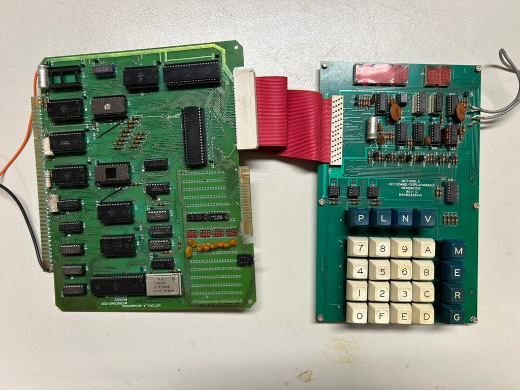 8 bit Microprocessor Motorola 6800 Evaluation Kit, Ophalen, Gebruikt