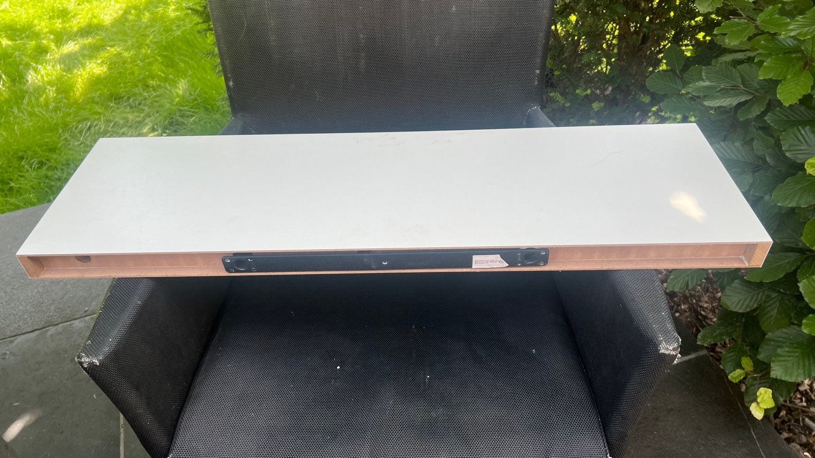 IKEA witte zwevende wandplank - 80 x 23 x 4 cm, Maison & Meubles, Accessoires pour la Maison | Étagères murales & Rayons de bibliothèque