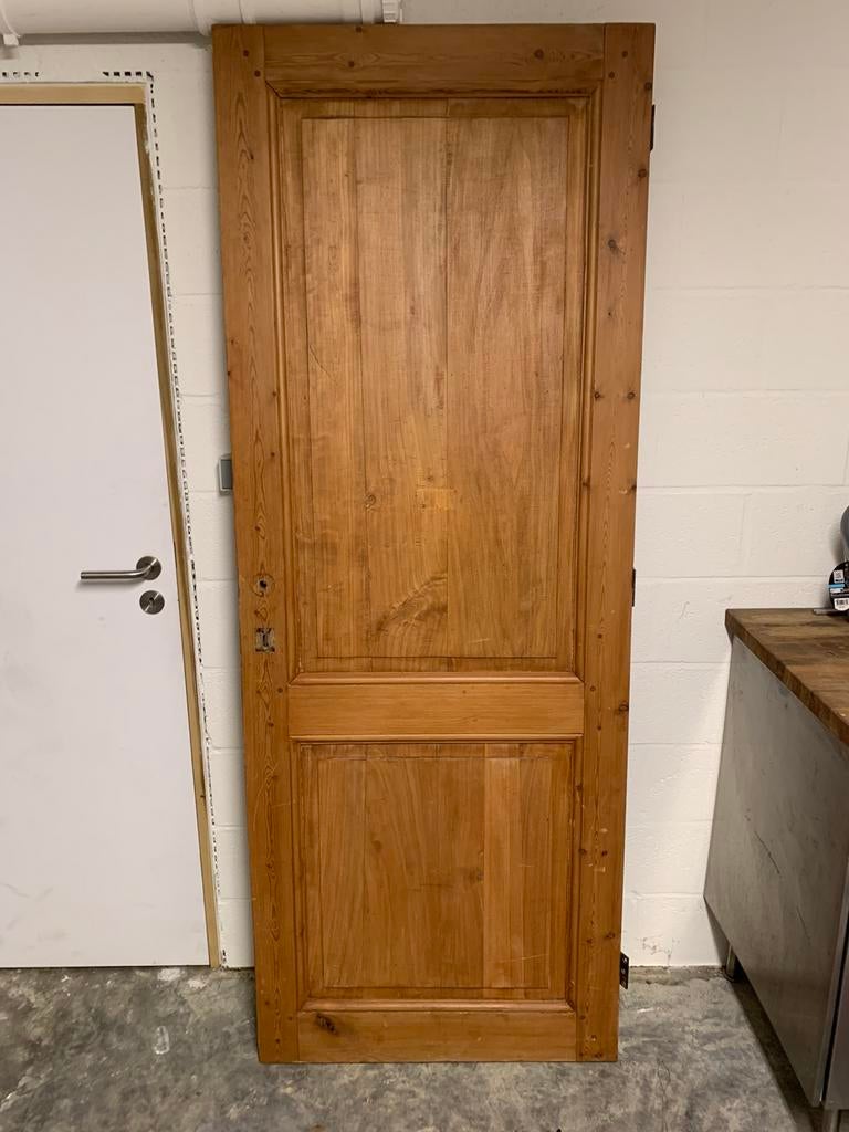 Antieke deur 4, Doe-het-zelf en Bouw, Ophalen, Gebruikt, Minder dan 80 cm, Binnendeur