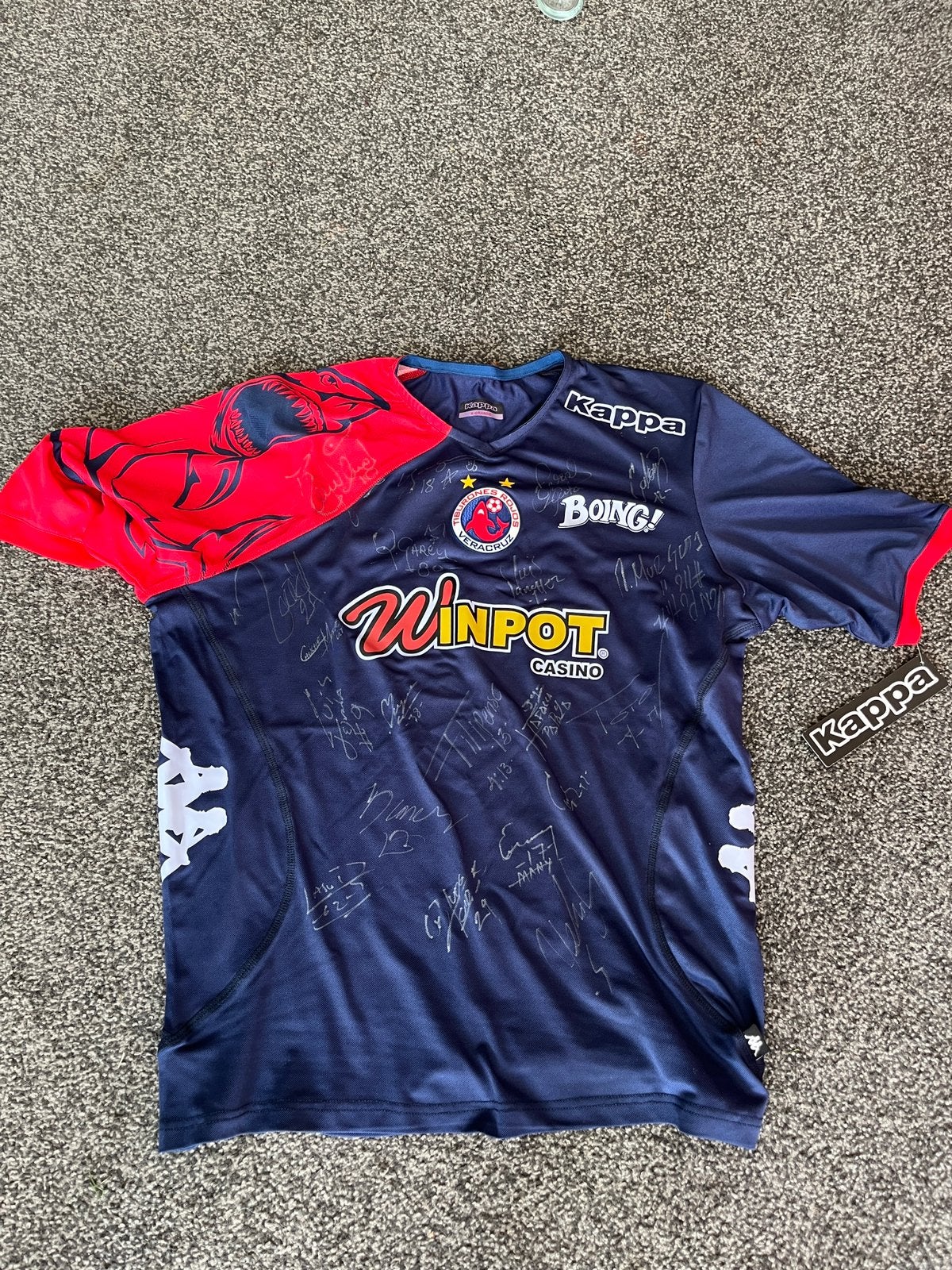 Voetball shirt Veracruz -Mexico, Ophalen, Zo goed als nieuw, Shirt