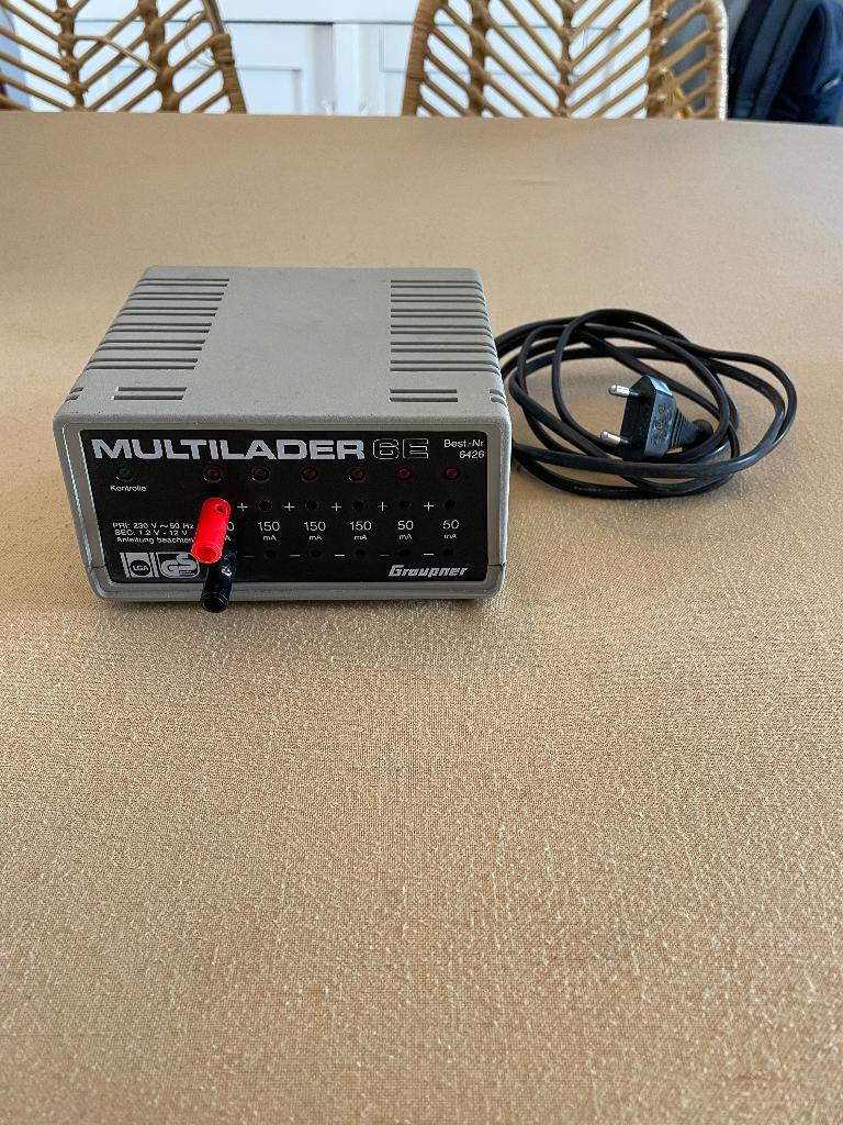 Chargeur Graupner Multilader 6e, Enlèvement, Utilisé