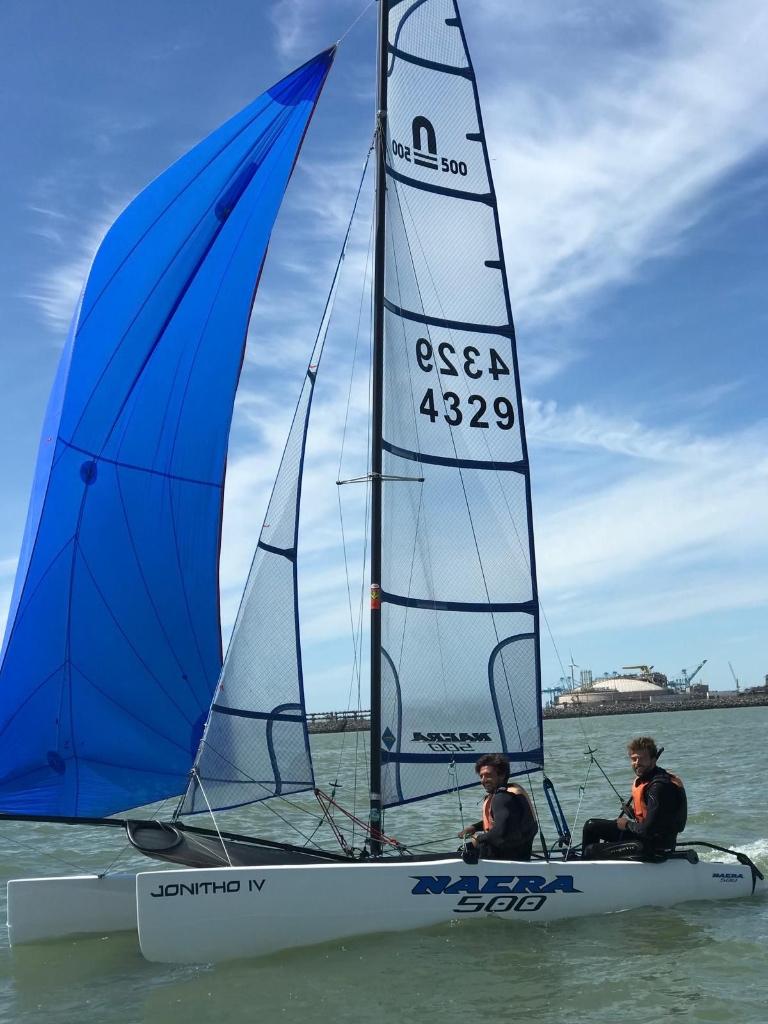 Catamaran nacra 500 sport, Watersport en Boten, Catamarans, Ophalen, Gebruikt
